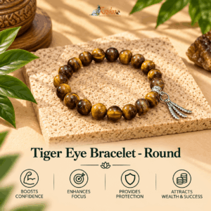 Tiger Eye Bracelet - Round