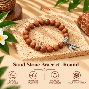 Sand Stone Bracelet - Round